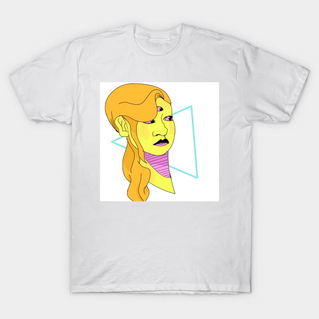 Alien Girl T-Shirt by lporter00